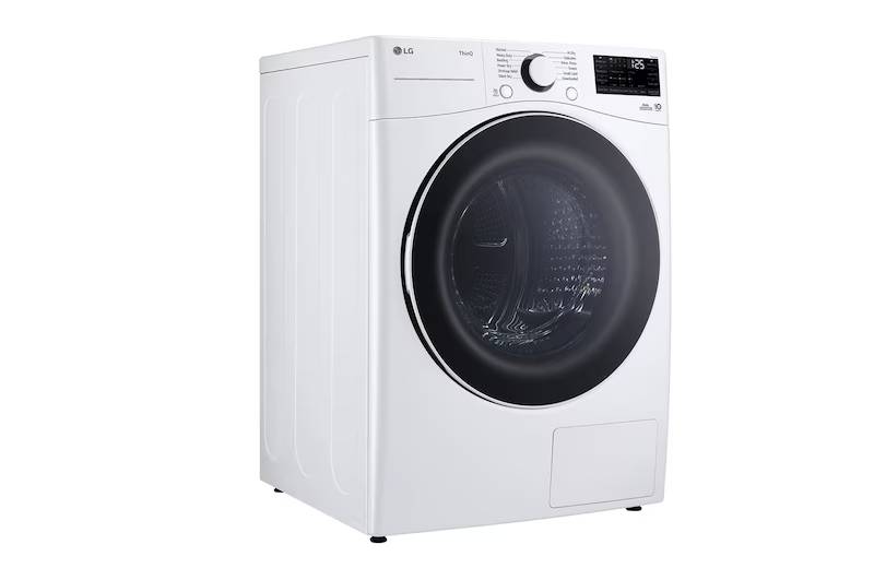 27" LG 7.8 Cu. Ft. 6 Motion Direct Drive Dryer with Heat Pump - DLHC3602W