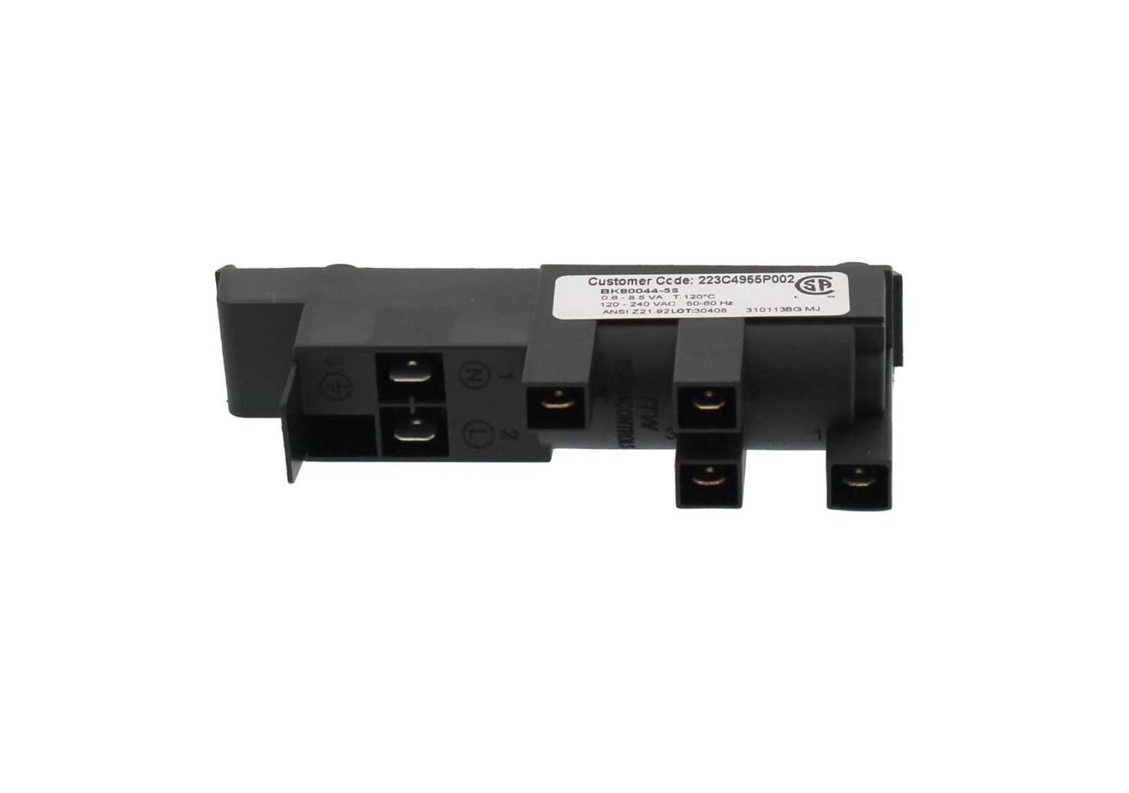 WS01F02044 - Genuine OEM GE Range Spark Module, 4+0