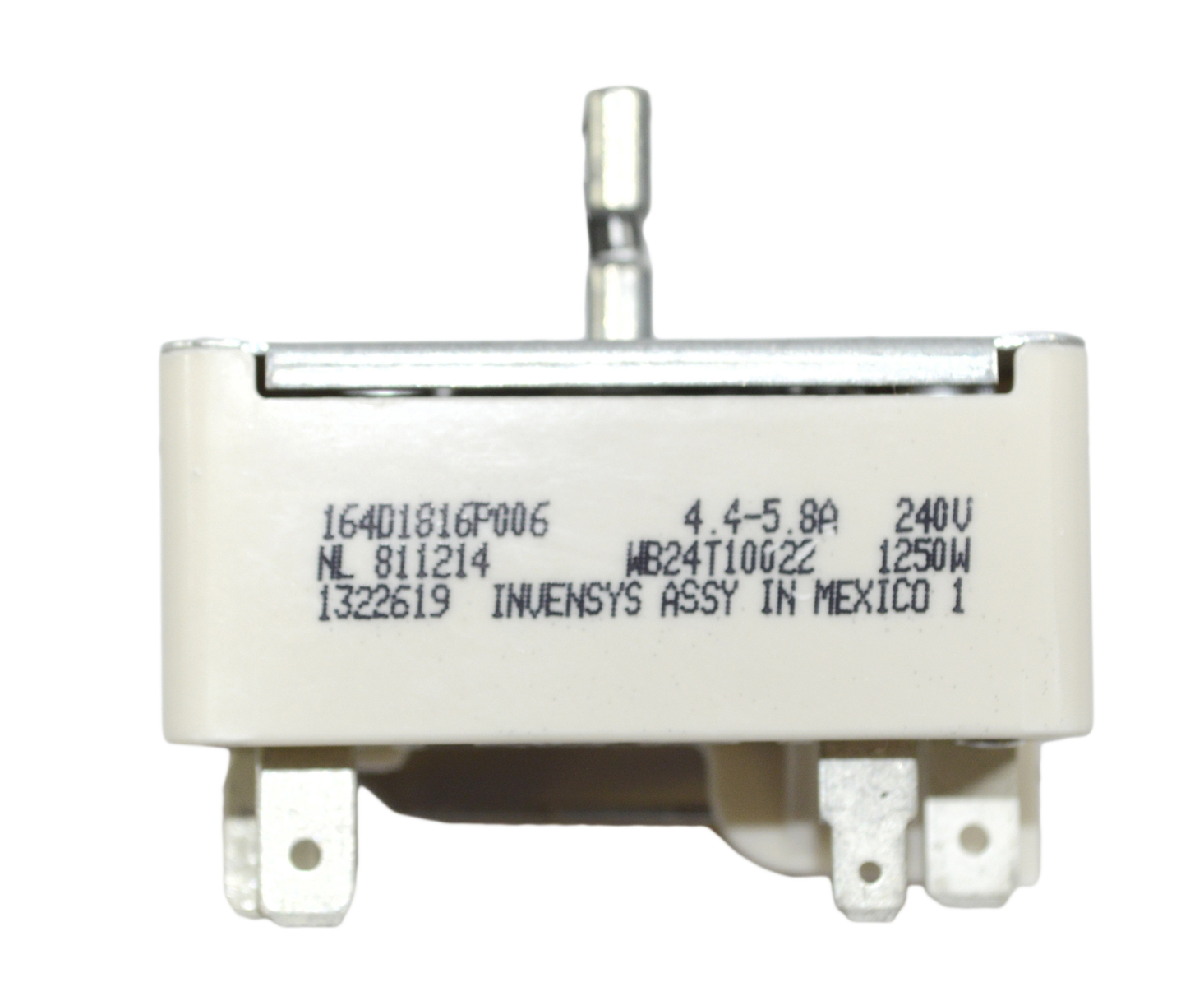 WS01F01649 - Genuine OEM GE Range Surface Element Switch