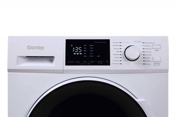 23" Danby 2.7 Cu. Ft. Capacity All-In-One Ventless Washer Dryer Combo - DWM120WDB-3