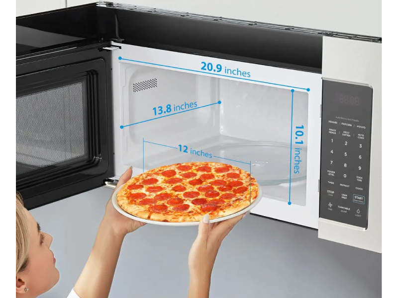 30" Midea 1.7 Cu. Ft. Over-The-Range Microwave Oven - MMO17S12ASTC