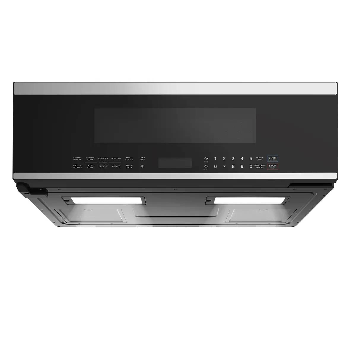 30" Midea 1.2 Cu. Ft. Slim Over-the-Range Microwave - MMO12S14ASTC