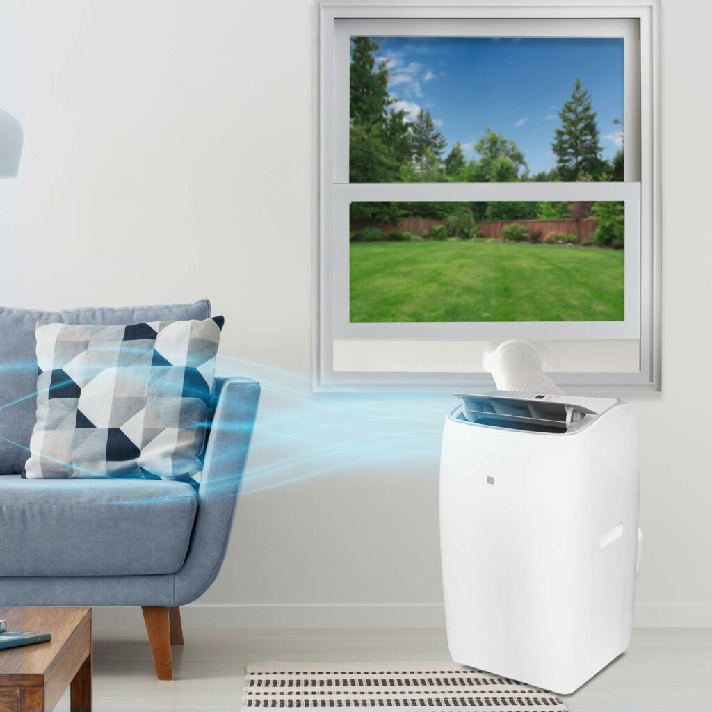Danby 14000 BTU 4-in-1 Portable Air Conditioner with ISTA-6 Packaging - DPA100HE5WDB-6