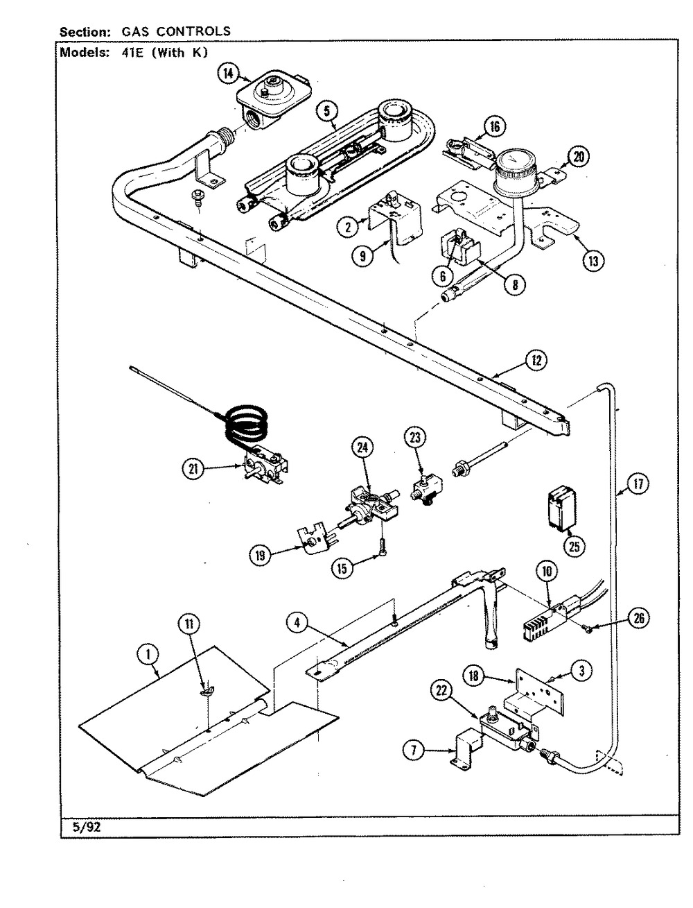WP7403P287-60 - Genuine OEM Whirlpool Range Spark Ignition Switch