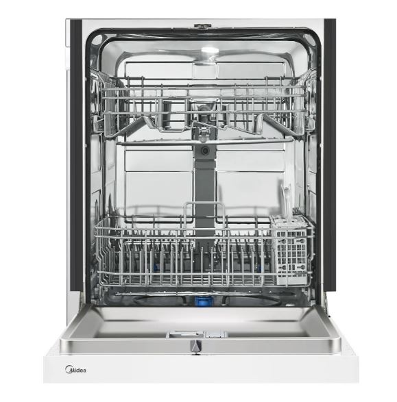 MDF24P1BWW - Genuine OEM Midea 24" Front Control 2-Rack Hybrid Tub Dishwasher