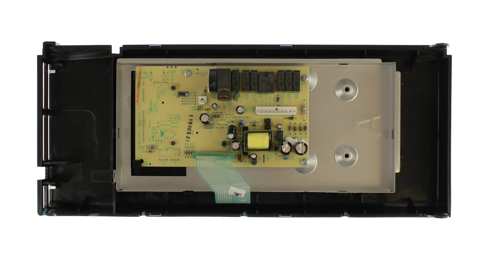 WG02F07238 - Genuine OEM GE Microwave Control Panel Assembly, Stainless