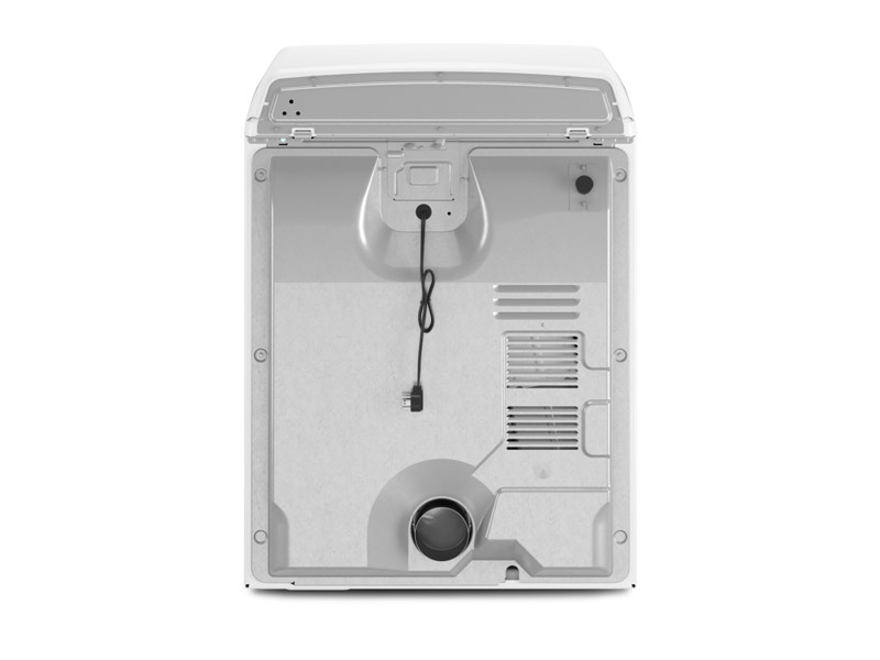 29" Whirlpool 7.0 Cu. Ft. Top Load Electric Moisture Sensing Dryer With Steam - YWED5050LW