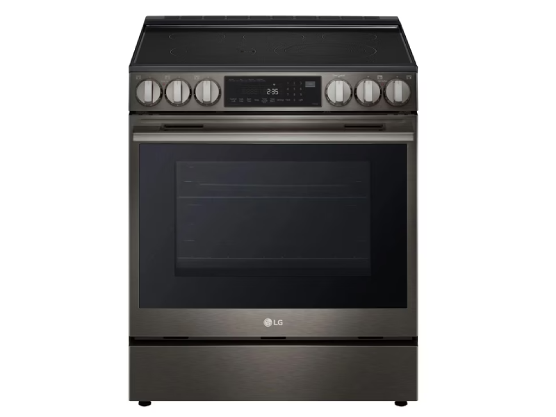 30" LG 6.3 Cu. Ft. Smart Electric Slide-in Range with InstaView ProBake Convection and Air Fry - LSEL6335ZE