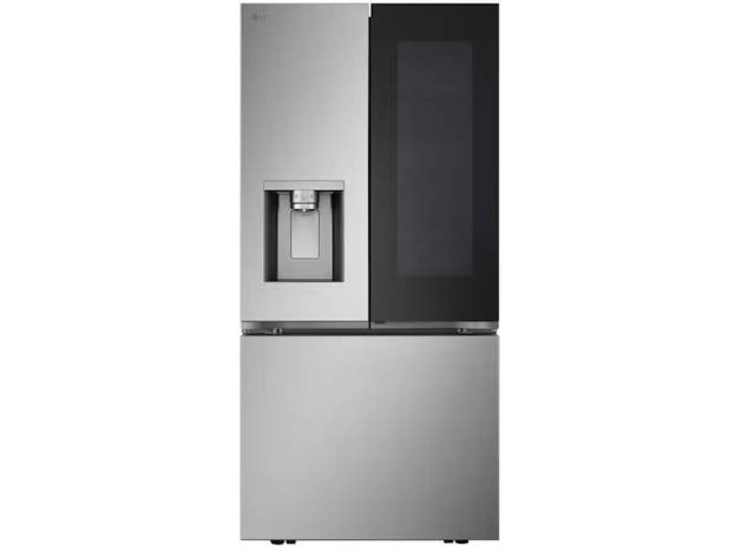 33" LG 25 cu.ft. InstaView Door-in-Door Standard-Depth French 3-Door Refrigerator - LF25S6560S