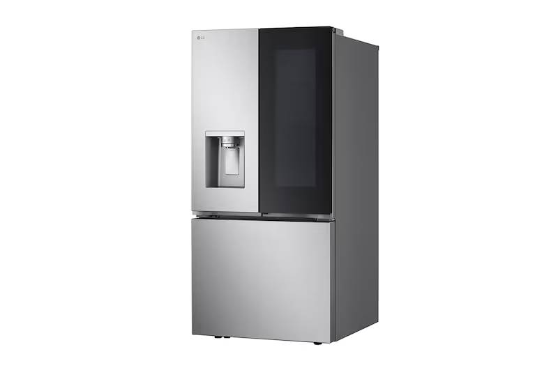 33" LG 25 cu.ft. InstaView Door-in-Door Standard-Depth French 3-Door Refrigerator - LF25S6560S