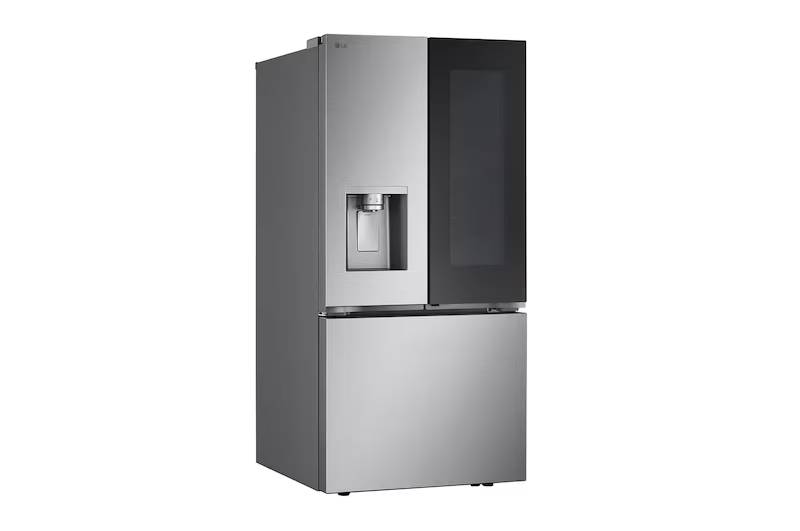 33" LG 25 cu.ft. InstaView Door-in-Door Standard-Depth French 3-Door Refrigerator - LF25S6560S