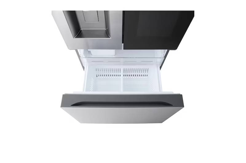 33" LG 25 cu.ft. InstaView Door-in-Door Standard-Depth French 3-Door Refrigerator - LF25S6560S