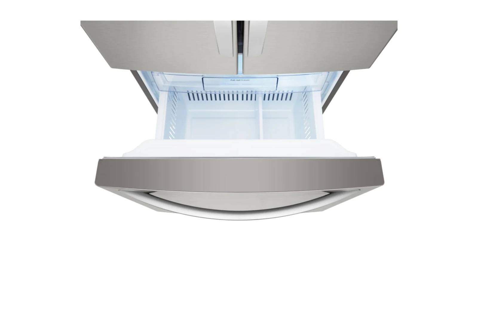 30" LG 21.8 cu.ft. Capacity 3-Door French Door Refrigerator - LRFNS2200S