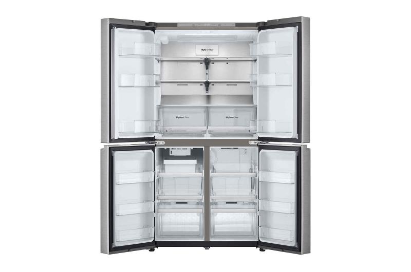 36" LG French 4-Door Counter-Depth Refrigerator with Ice Maker - LF24C8200S