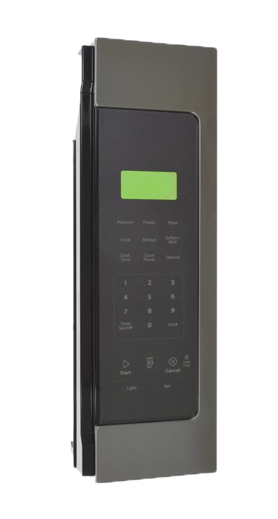 W10918928 - Genuine OEM Whirlpool Microwave Control Panel, Stainless Steel