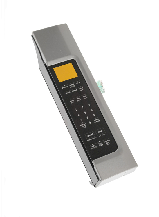 W11034209 - Genuine OEM Whirlpool Microwave Control Panel Assembly, Stainless