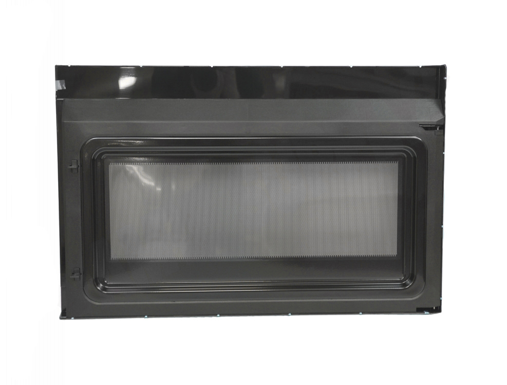 W11173813 - Genuine OEM Whirlpool Microwave Door Assembly, Stainless