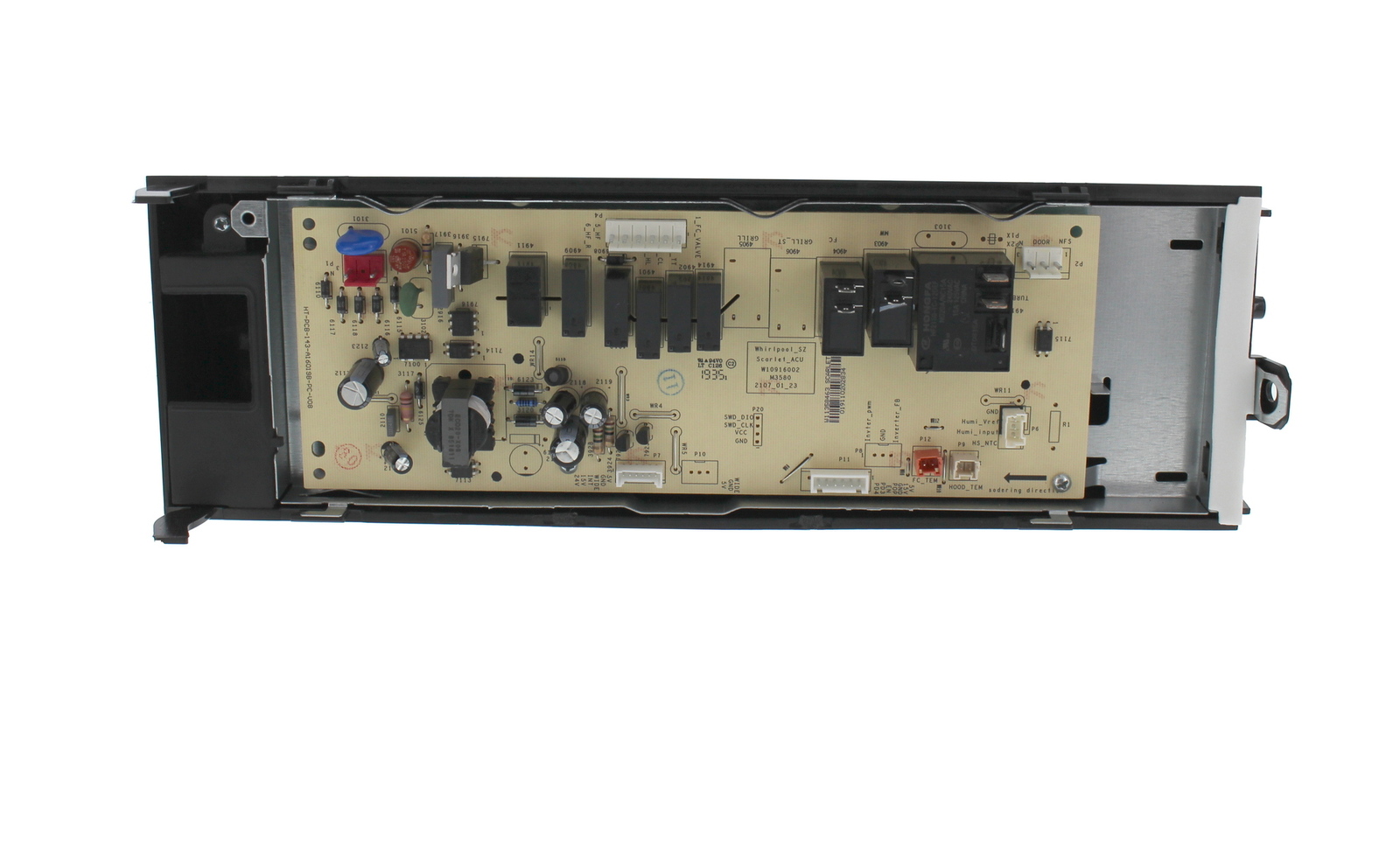 W11186037 - Genuine OEM Whirlpool Range Microwave Main Control Board