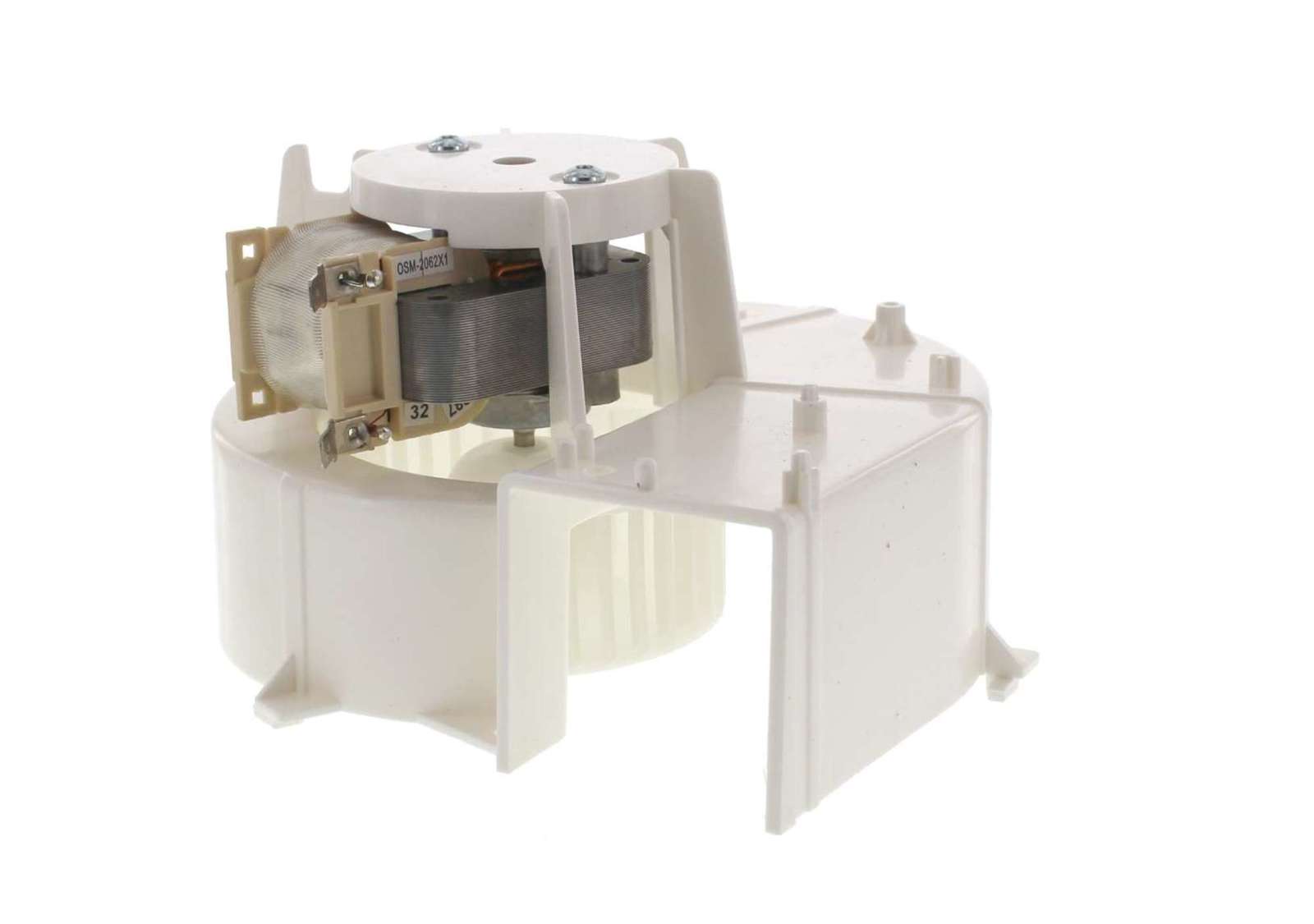W11344874 - Genuine OEM Whirlpool Microwave Fan Blower Motor Assembly