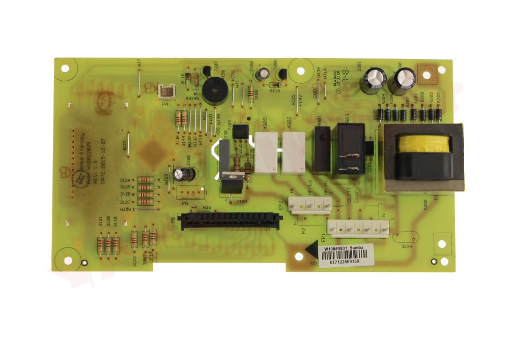 W11482053 - Genuine OEM Whirlpool Microwave Electronic Control Board