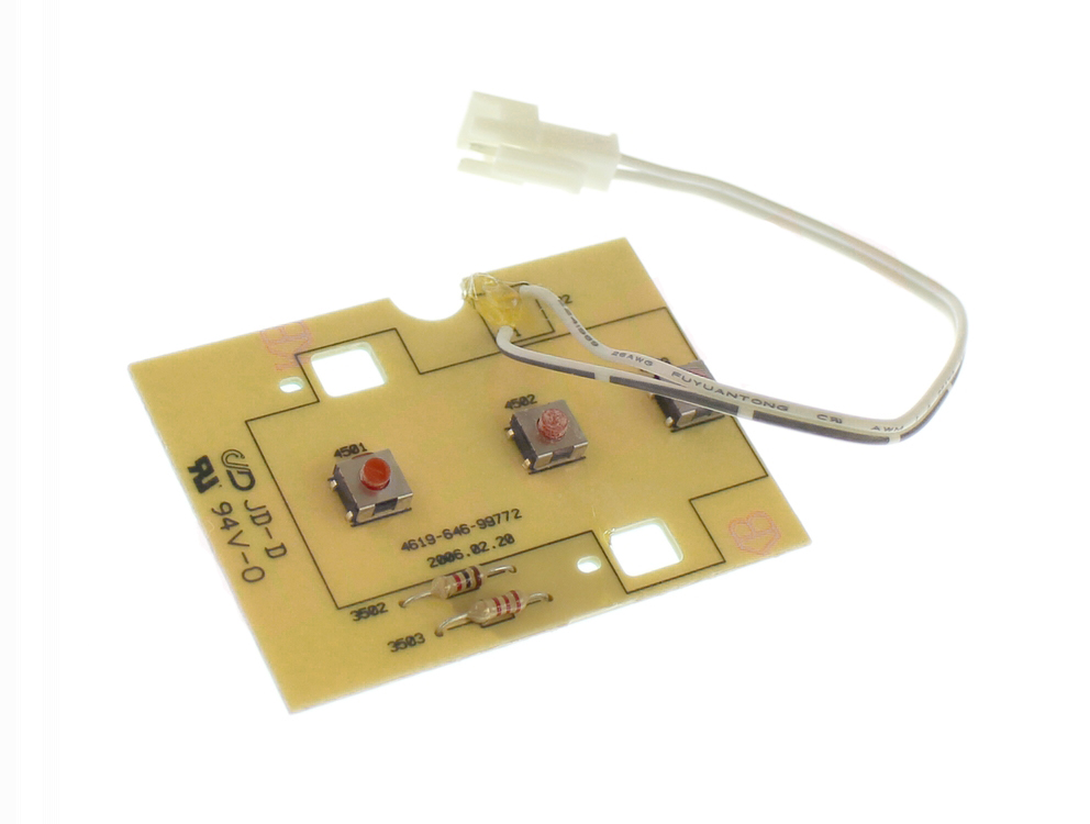 WPW10403040 - Genuine OEM Whirlpool Microwave Light Switch Board