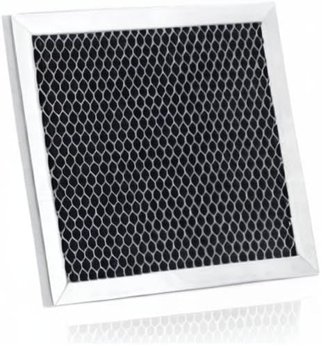 8206444A - Genuine OEM Whirlpool Microwave Range Hood Charcoal Odour Filter, 6-11/32" x 6-7/8" x 3/8"