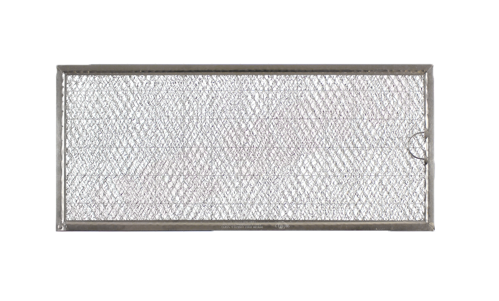 WG02F00523 - Genuine OEM GE Microwave Range Hood Aluminum Grease Filter, 5-7/8" x 13-3/8" x 3/32"