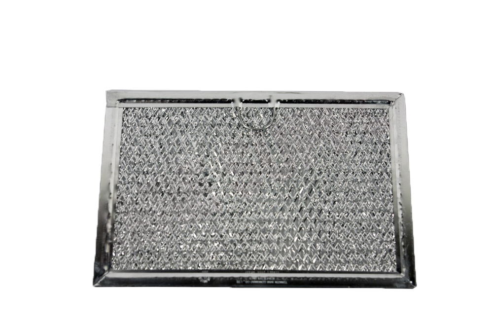 WG02F05544 - Genuine OEM GE Microwave Range Hood Aluminum Grease Filter, 5-1/16" x 7-5/8" x 1/16"