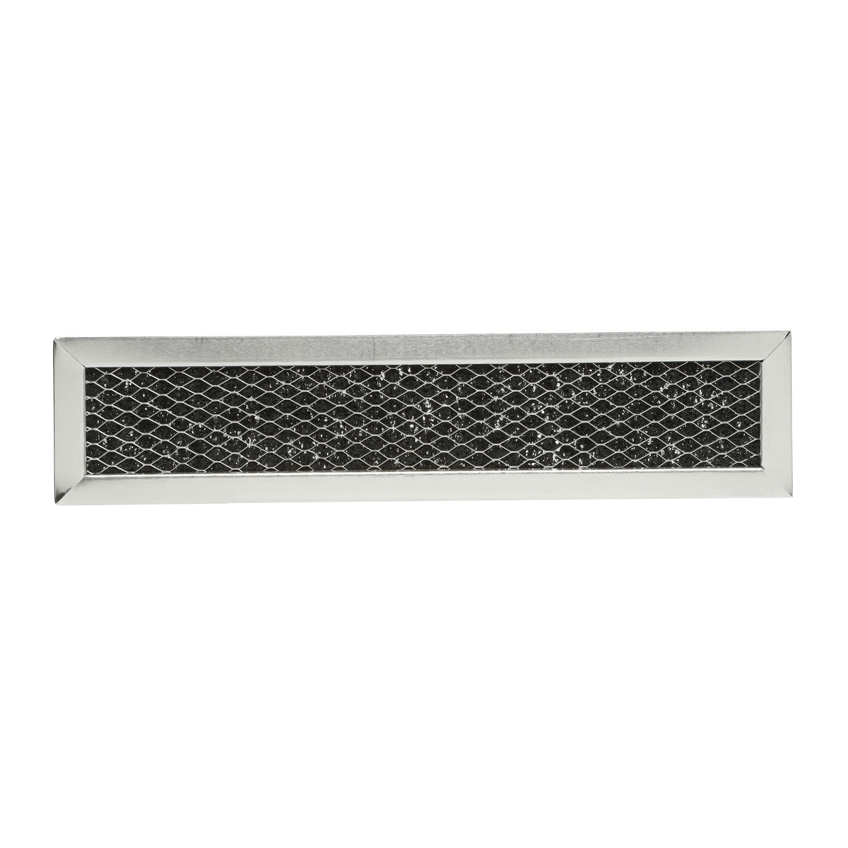 WG02F08019 - Genuine OEM GE Microwave Charcoal Filter Kit, 10-1/4" x 2-3/8" x 3/8"