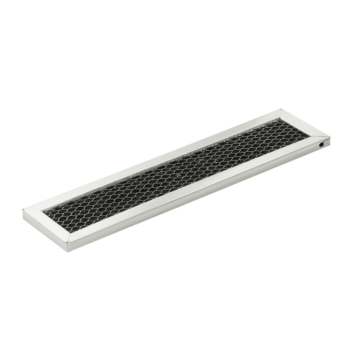 WG02F08019 - Genuine OEM GE Microwave Charcoal Filter Kit, 10-1/4" x 2-3/8" x 3/8"