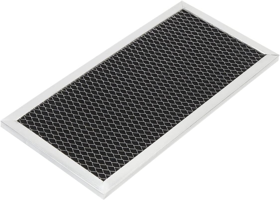 W10120840A - Genuine OEM Whirlpool Microwave Range Hood Charcoal Odour Filter, 11-6/16" x 5-5/8" x 5/16"