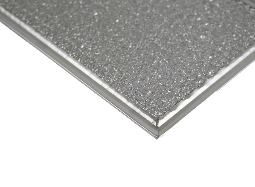 W10181505 - Genuine OEM Whirlpool Microwave Range Hood Aluminum Grease Filter, 7-1/2" x 5-7/16" x 1/16"