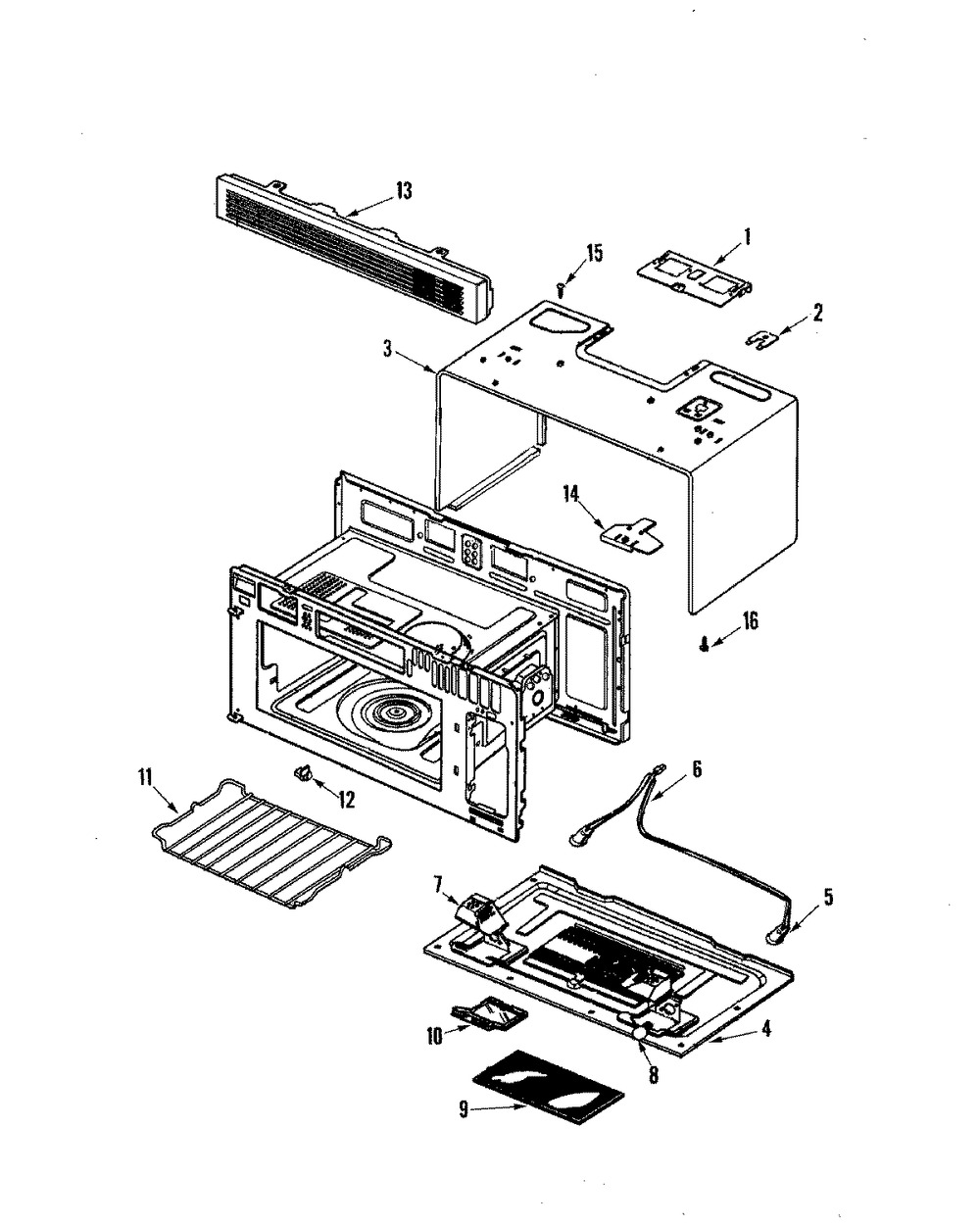 WPR0130608 - Genuine OEM Whirlpool Microwave Range Hood Aluminum Grease Filte