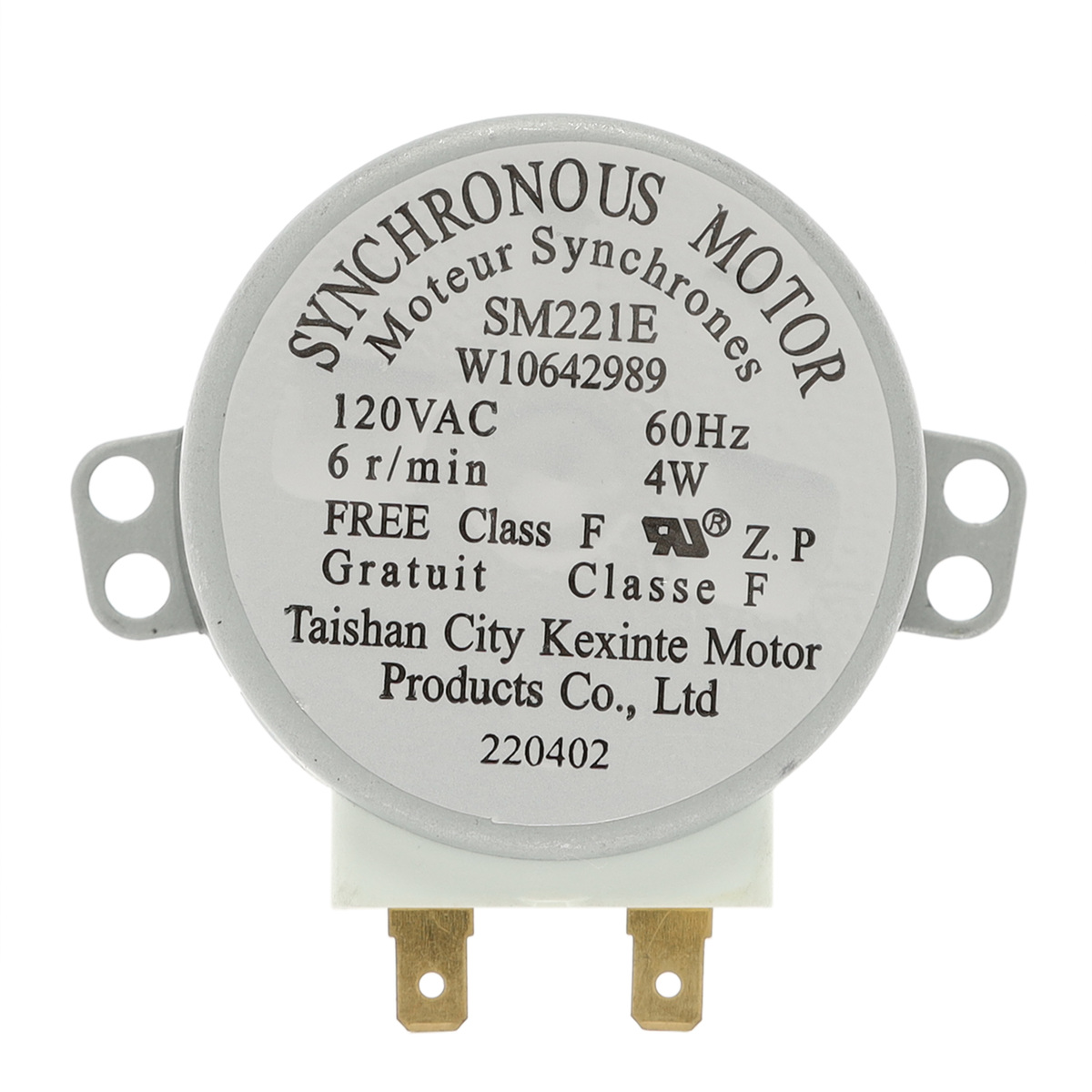 W10642989 - Genuine OEM Whirlpool Microwave Turntable Motor