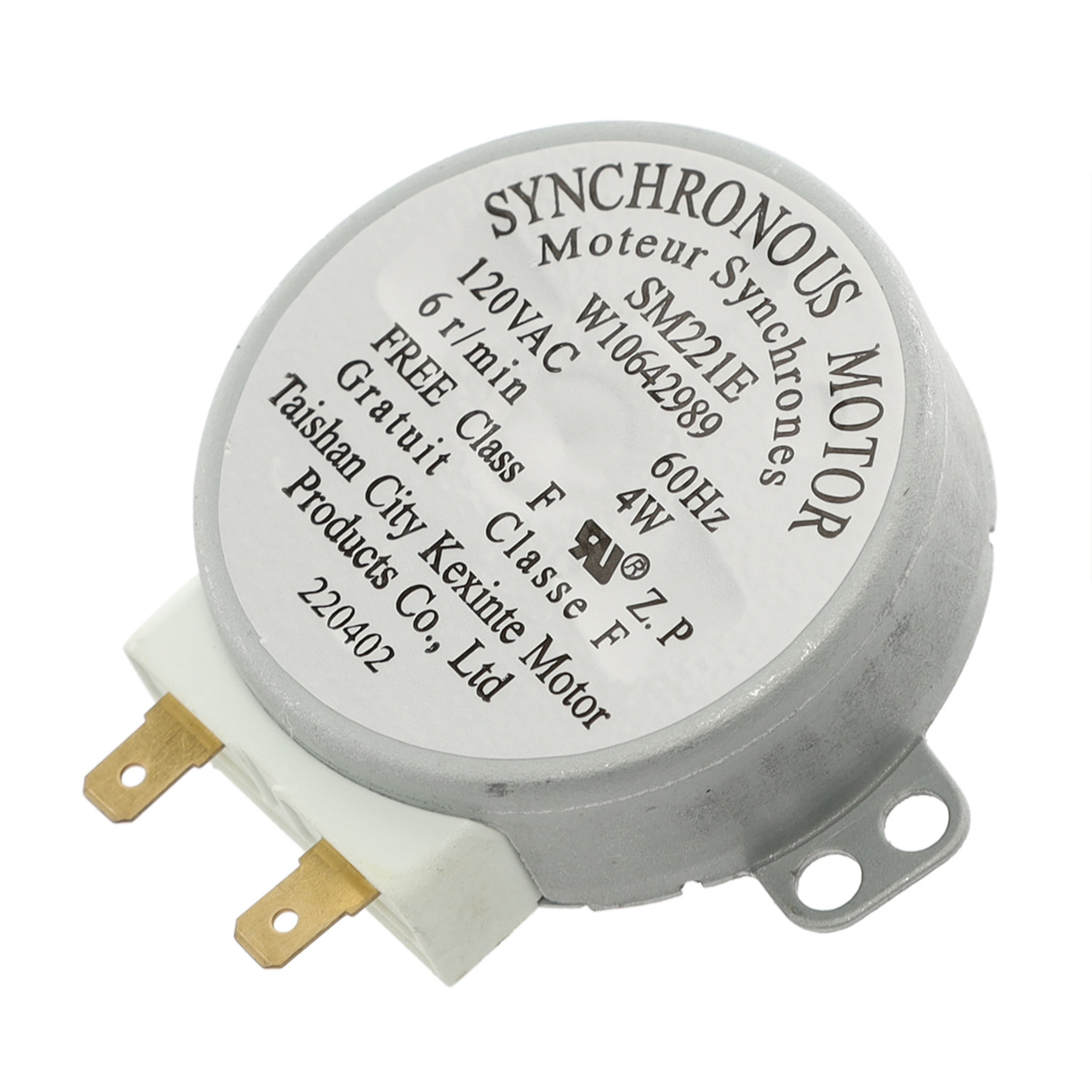 W10642989 - Genuine OEM Whirlpool Microwave Turntable Motor