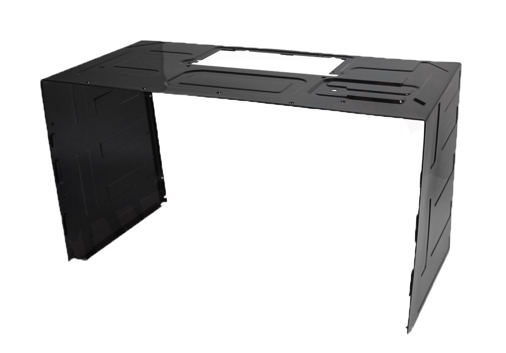 W10845689 - Genuine OEM Whirlpool Microwave Cabinet Wrapper, Black