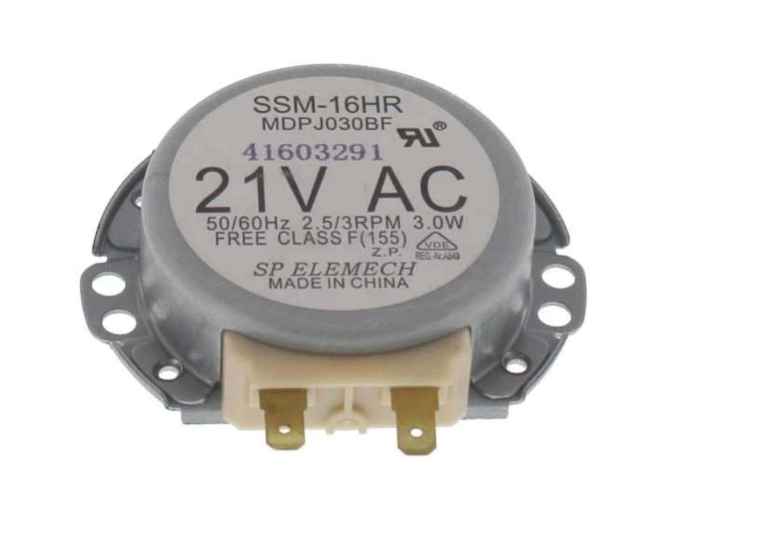 WG02F05661 - Genuine OEM GE Microwave Synchronous Motor