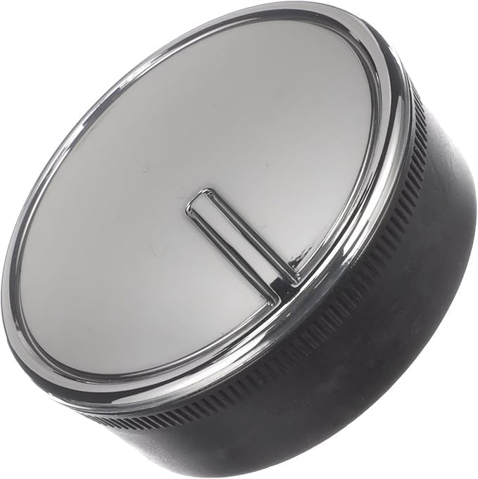 W10875909 - Genuine OEM Whirlpool Washer Control Knob, Stainless