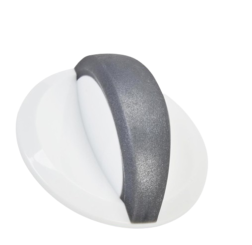 WP8566022 - Genuine OEM Whirlpool Washer Timer Knob, White