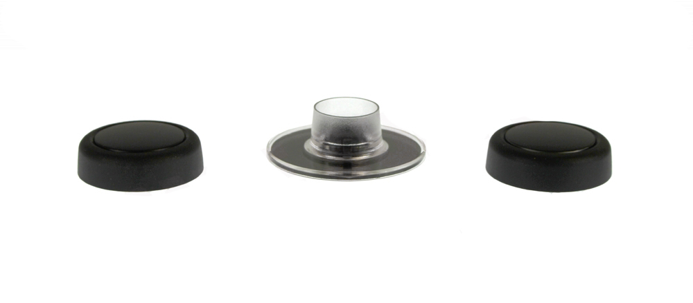 280193 - Genuine OEM Whirlpool Washer Timer Knob & Dial Kit, Black