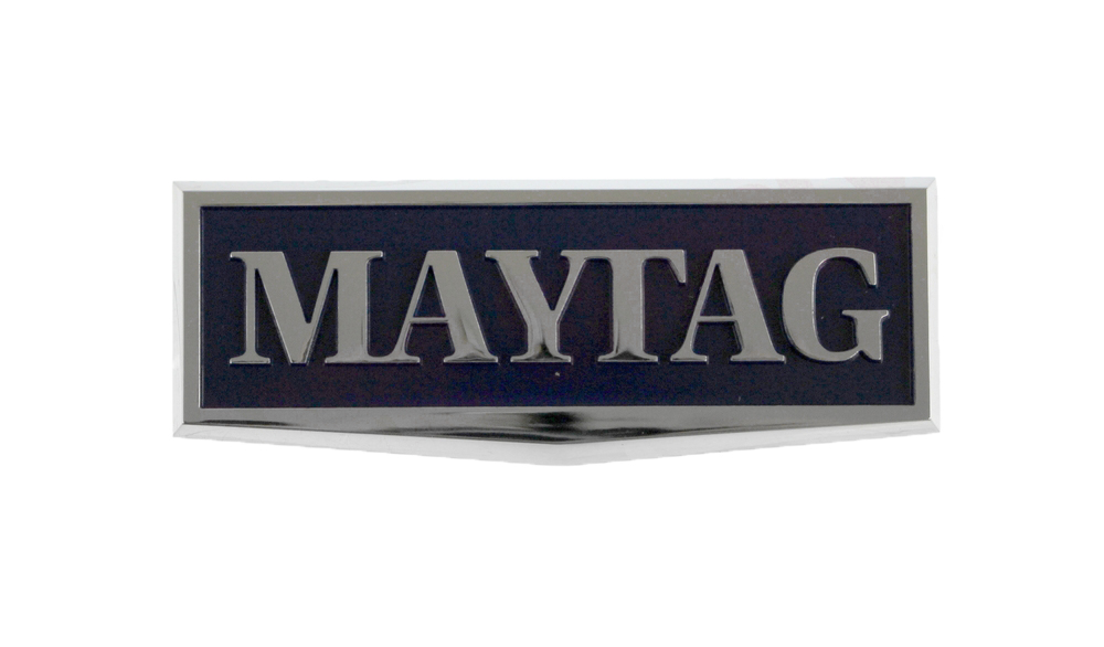 WPW10612925 - Genuine OEM Whirlpool Washer Nameplate, Maytagtag