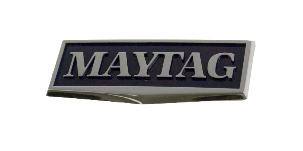 WPW10612925 - Genuine OEM Whirlpool Washer Nameplate, Maytagtag