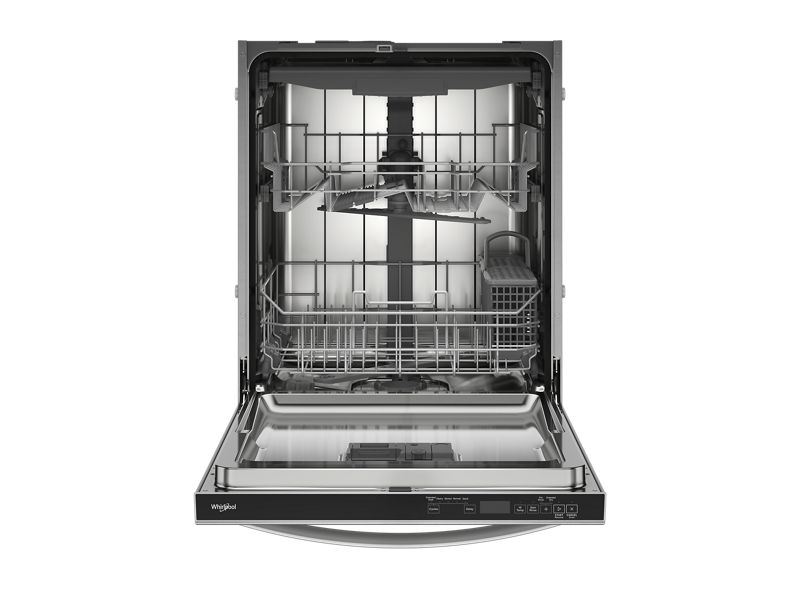 Whirlpool 47 dBA Flush to Cabinet Dishwasher with 3rd Rack - WDTF5024SZ