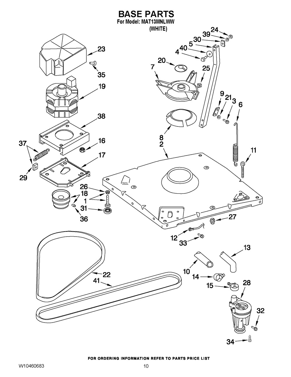 W10175938 - Genuine OEM Whirlpool Washer Gasket Bolt