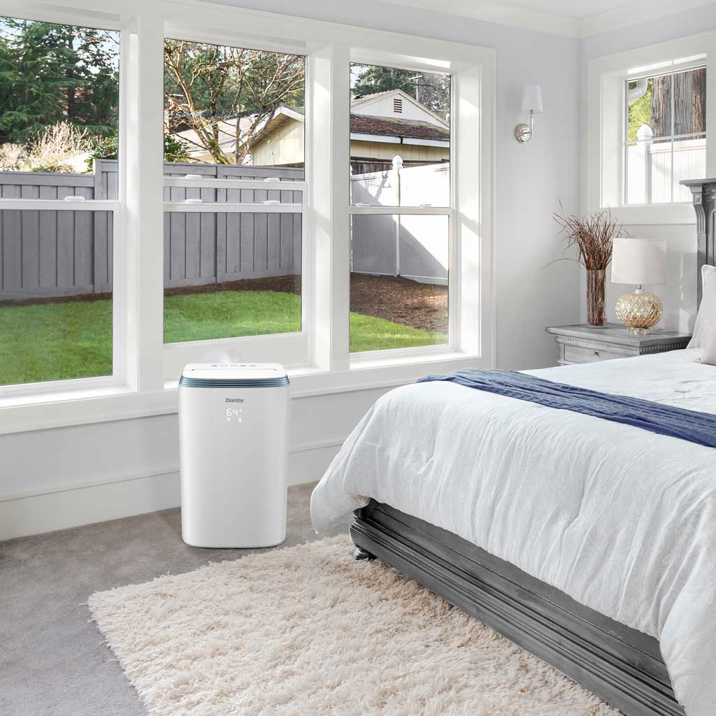 Danby 12500 BTU Portable Air Conditioner in White - DPA080HE3WDB-6