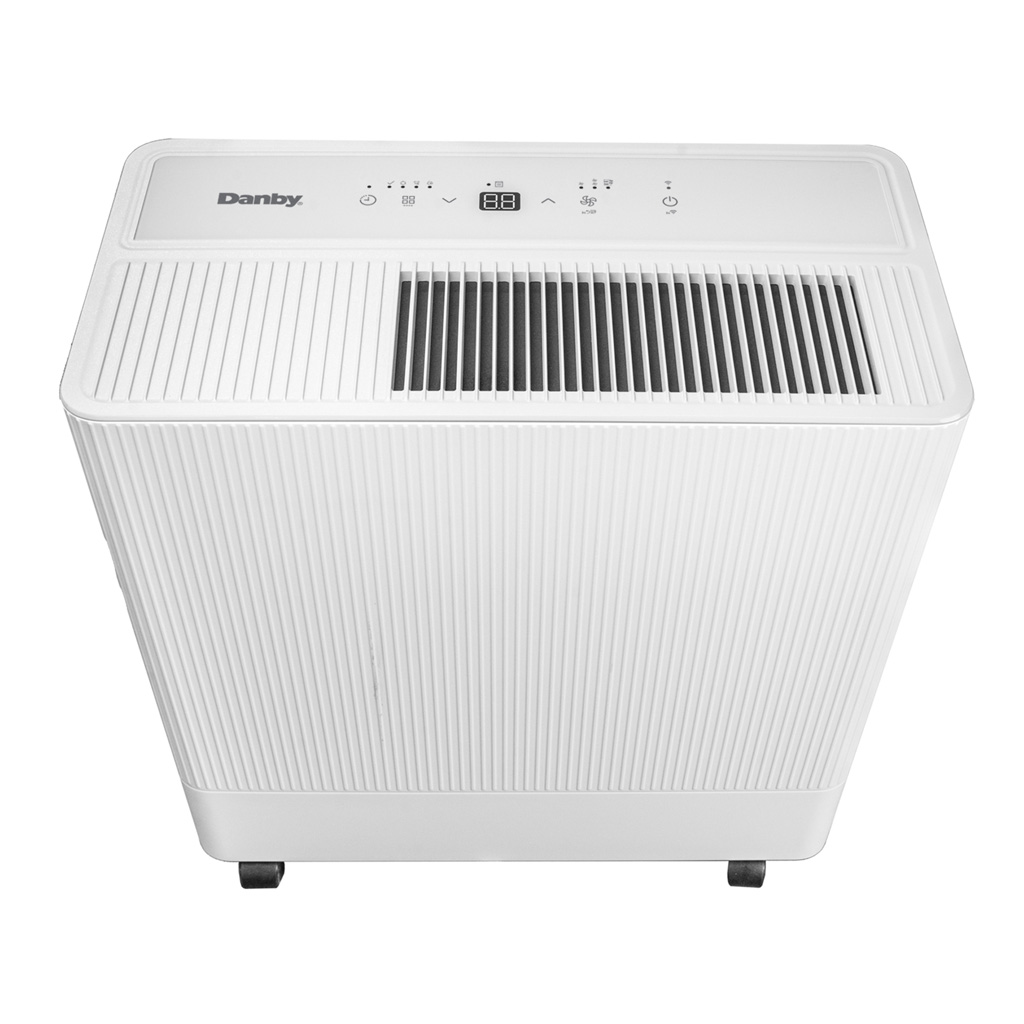 Danby 50 Pint Dehumidifier with Wi-Fi in White - DDR050BSWDB