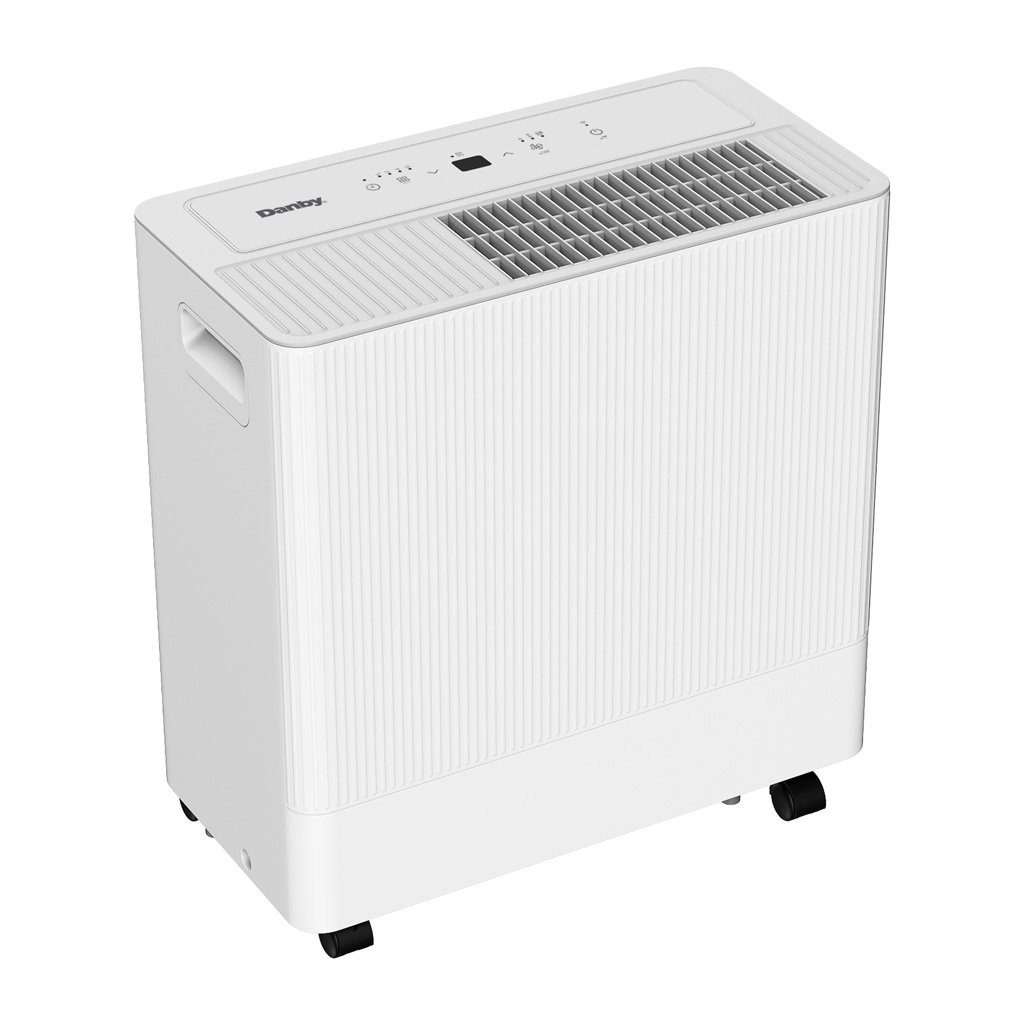 Danby 50 Pint Dehumidifier with Wi-Fi in White - DDR050BSWDB