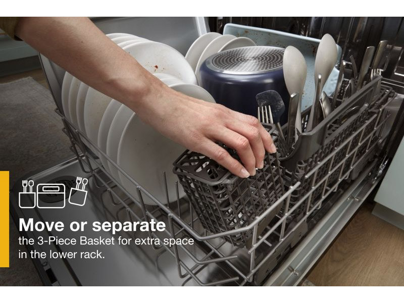 24" Whirlpool Large Capacity Dishwasher With Tall Top Rack  - WDT740SALZ