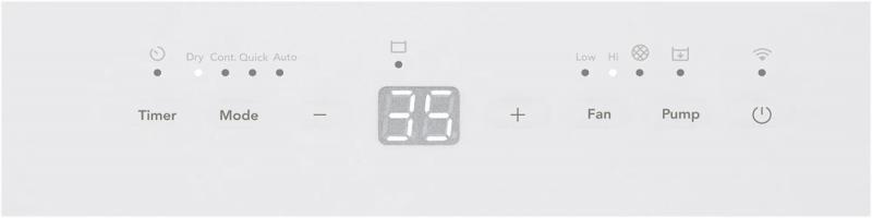 Frigidaire 50 Pint Built-In Pump Dehumidifier with Wi-Fi - FHDP5033Y1