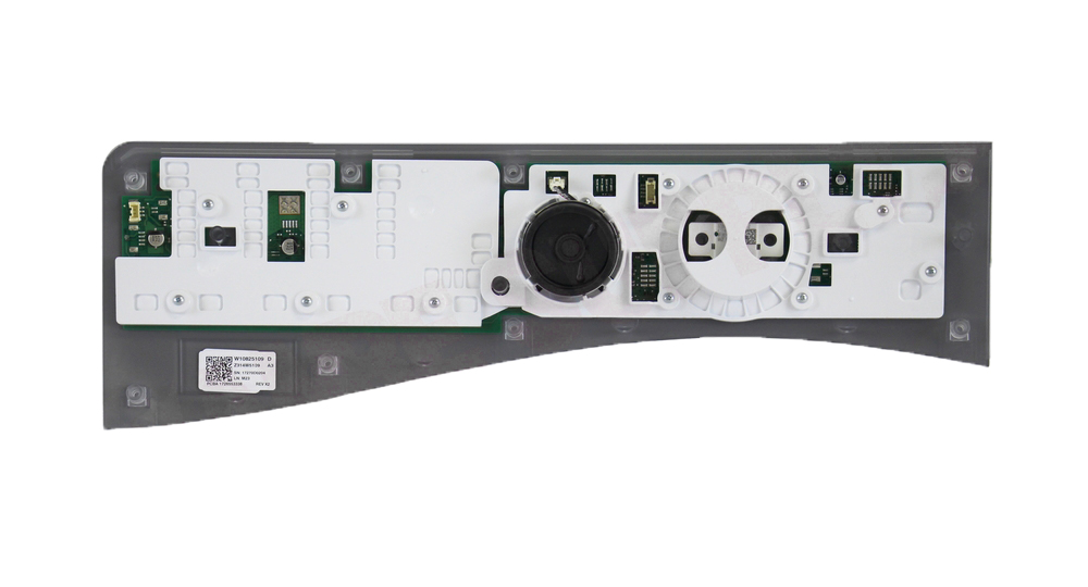 W10911021 - Genuine OEM Whirlpool Washer User Interface Assembly, White